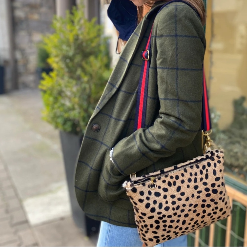 Purple and Green Women's Bag - Picture 2 of 8